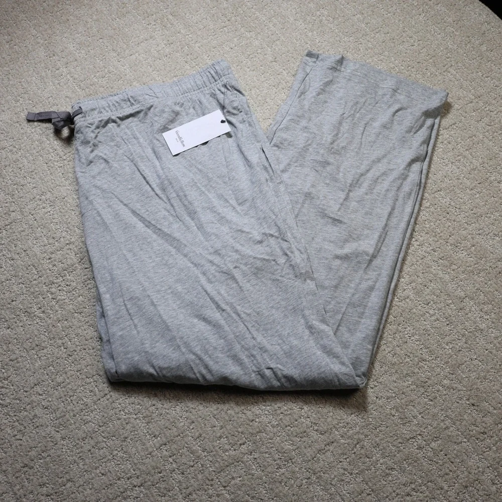 Goodfellow & Co Mens Knit Lounge Pants Heather Grey XXL Sleepwear Z-023